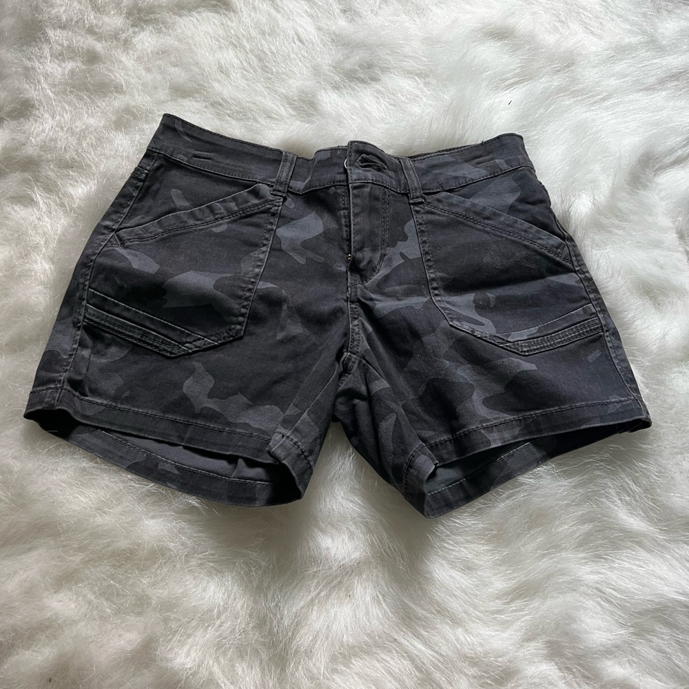 Camo Jean Shorts
